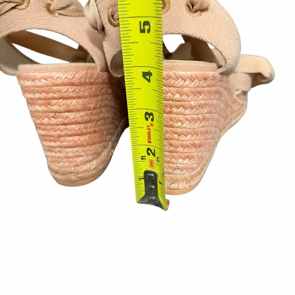 Stuart Weitzman‎ Marguerita Canvas Wedge Sandal